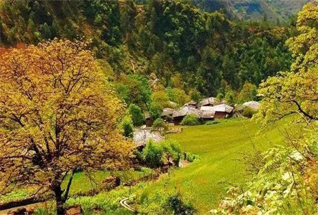 怒江旅游：怒江古鎮(zhèn)、古村的秋色分享